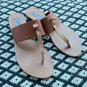 Steve Madden Olivia Tan Brown Sandals